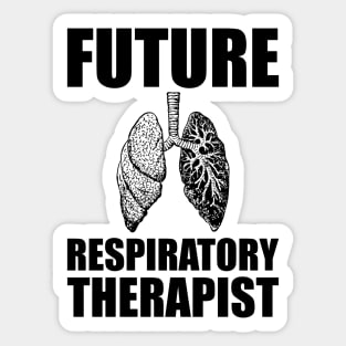 Future Respiratory Therapist Sticker